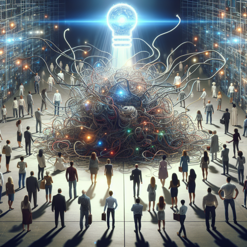 Illustration of Complex Chaos pense que l'IA peut aider les gens à trouver un terrain d'entente