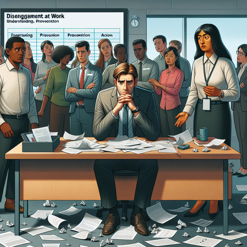 Illustration of Désengagement au travail : comprendre, prévenir, agir