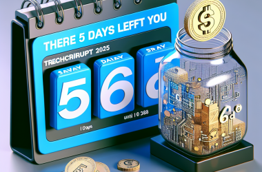 Illustration of Il reste 5 jours pour économiser jusqu'à 668 $ sur votre pass TechCrunch Disrupt 2025