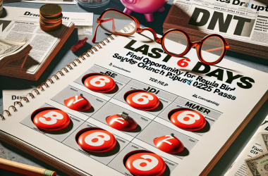 Illustration of 6 jours restants : Dernière chance pour les économies Regular Bird sur les passes de TechCrunch Disrupt 2025