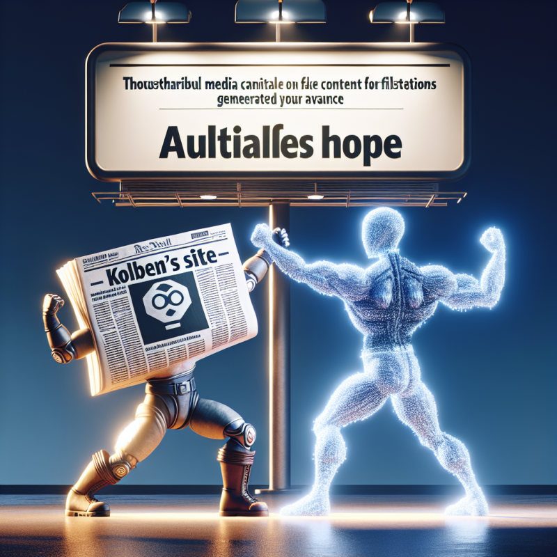 Illustration of Les médias de confiance pourraient tirer profit des faux générés par IA | Le site de Korben