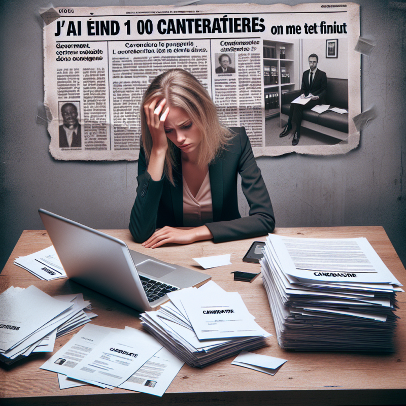 Illustration of "J'ai envoyé 100 candidatures", "on me dit que c'est fini"... La galère sans nom des alternants qui ne trouvent pas d'entreprise depuis que le gouvernement a coupé les aides