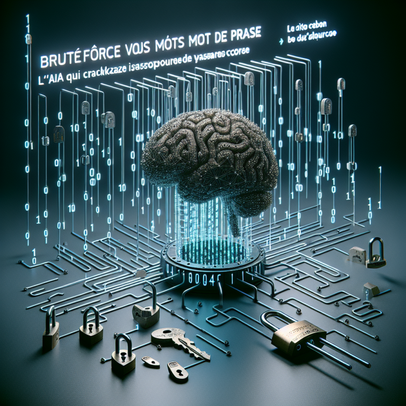 Illustration of BruteForceAI - L'IA qui cracke vos mots de passe | Le site de Korben