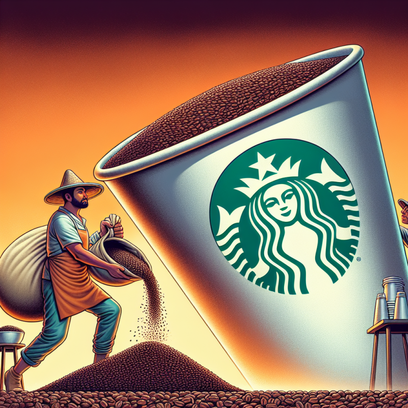 Illustration of ‘Vendre des grains de café à Starbucks’ – comment le boom de l’IA pourrait laisser les plus grandes entreprises d’IA derrière elles