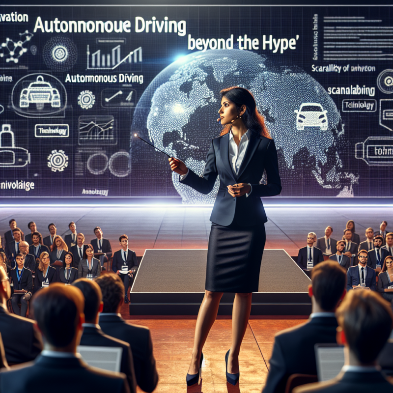 Illustration of Tekedra Mawakana de Waymo sur la Scalabilité de la Conduite Autonome au-delà du Hype