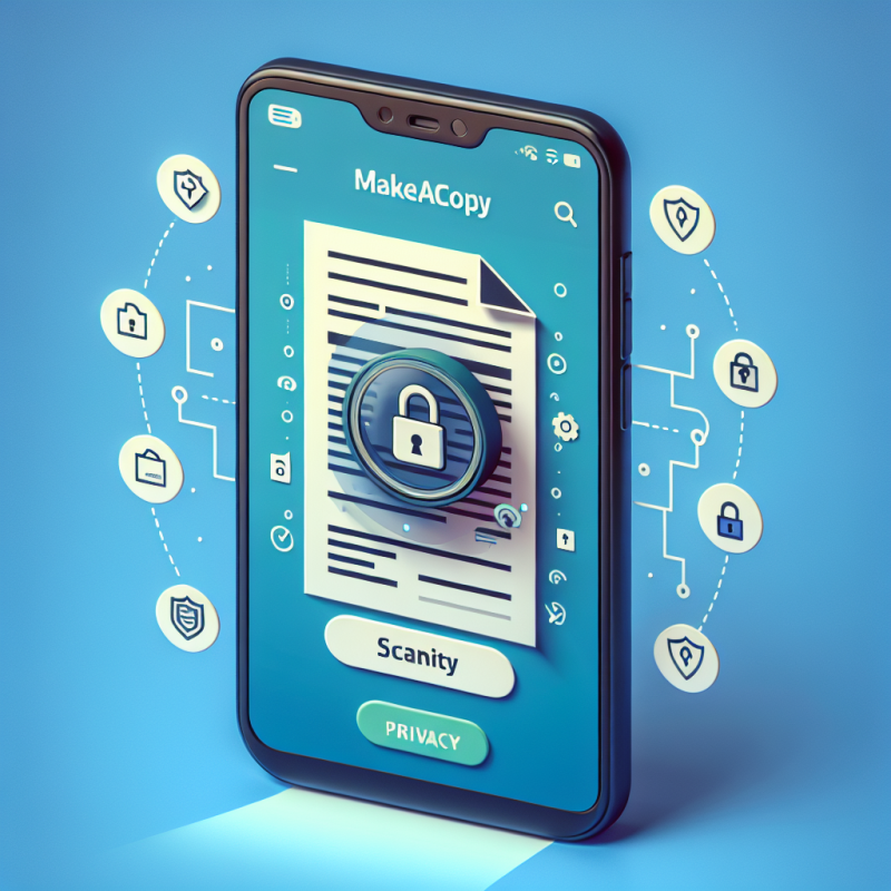Illustration of MakeACopy - Le scanner de documents Android qui ne raconte pas votre vie | Le site de Korben