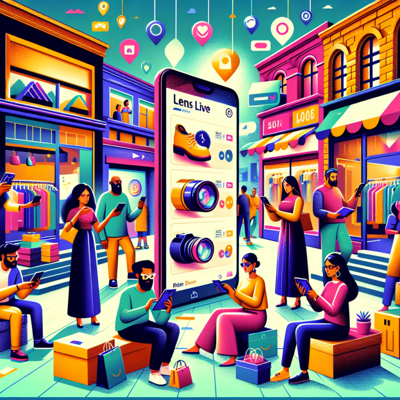 Illustration of Amazon lance Lens Live, un outil de shopping alimenté par IA pour une utilisation dans le monde réel