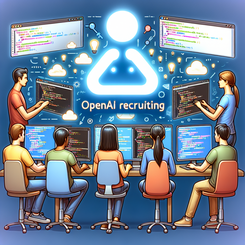 Illustration of OpenAI recrute l'équipe derrière l'assistant de codage Xcode Alex