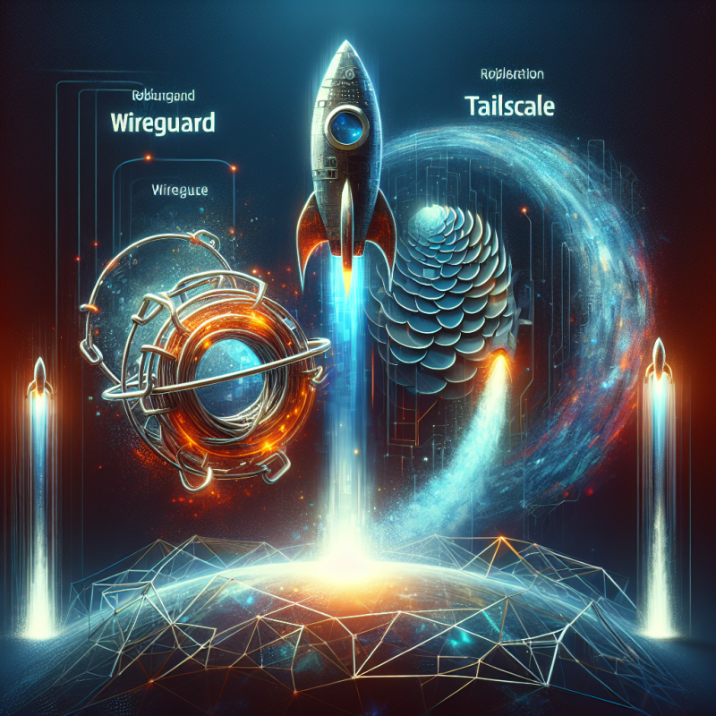 Illustration of TailGuard - La solution Docker qui marie WireGuard et Tailscale pour du VPN surpuissant | Le site de Korben