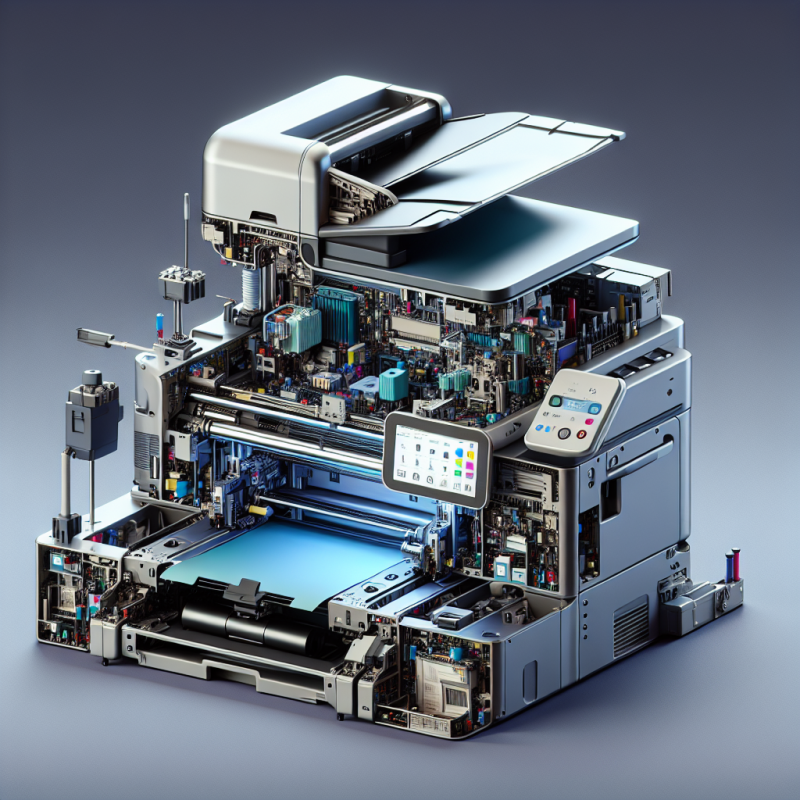 Illustration of Open Printer - L'imprimante jet d'encre 100% Open Source | Le site de Korben