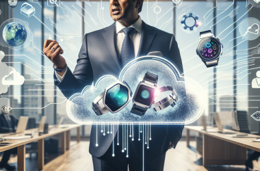 Illustration of Le PDG d'Oura, fabricant de bagues connectées, répond aux récentes contreverses et affirme que l'avenir est un « nuage de wearables »