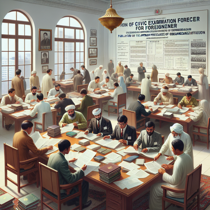 Illustration of Examen civique des étrangers : publication d’un arrêté sur la procédure d’agrément des organismes - Centre Inffo