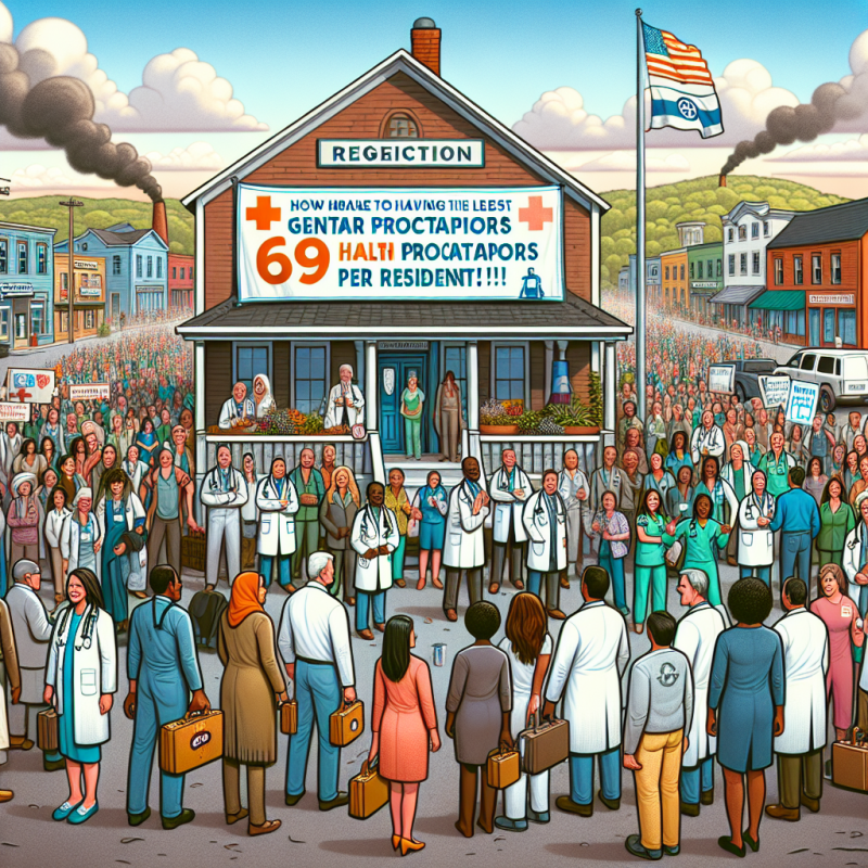 Illustration of C'est la région avec le moins de médecins généralistes par habitant, elle décide de salarier 69 professionnels de santé