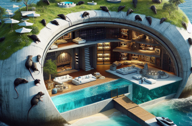 Illustration of Les milliardaires et leurs bunkers de luxe ou quand les rats quittent le navire qu'ils ont coulé | Le site de Korben
