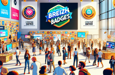 Illustration of Breizh Badges : lancement d’un collectif breton dédié aux open-badges - Centre Inffo