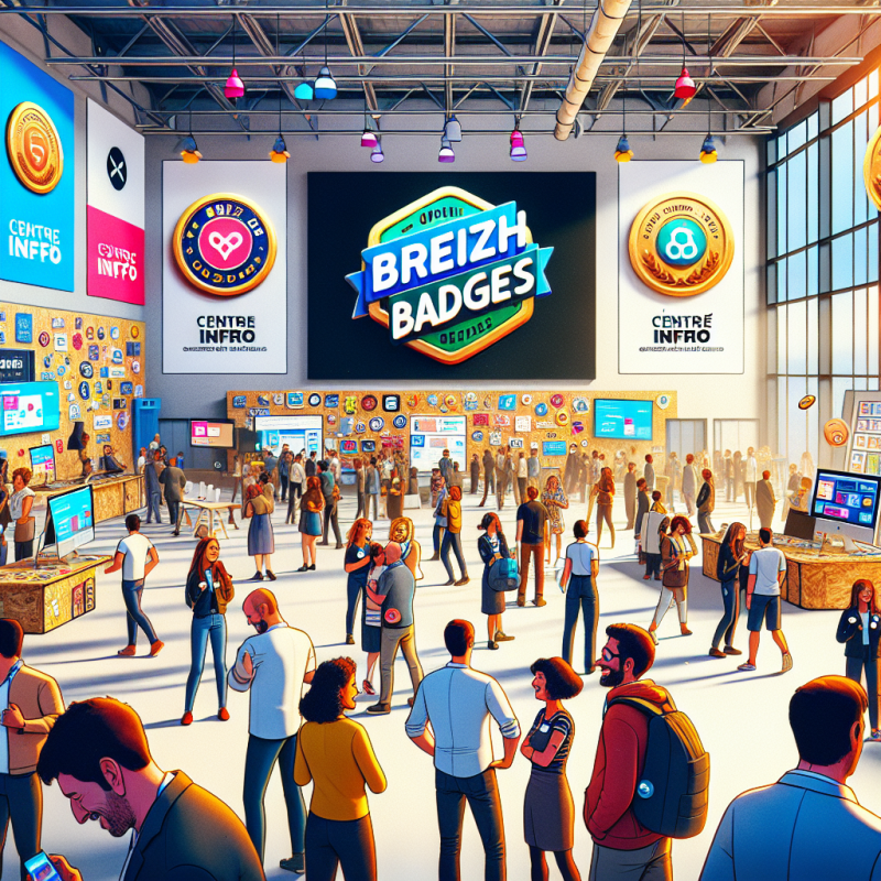 Illustration of Breizh Badges : lancement d’un collectif breton dédié aux open-badges - Centre Inffo
