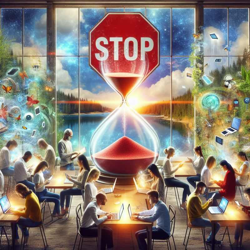 Illustration of Hyperconnexion : comment imposer des pauses digitales ?