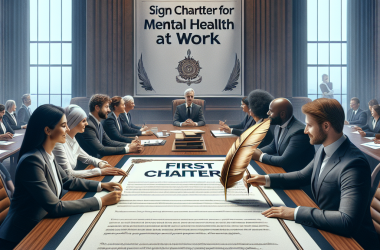 Illustration of Pour éviter de perdre 30% de productivité, les entreprises sont appelées à signer la première charte pour la santé mentale au travail