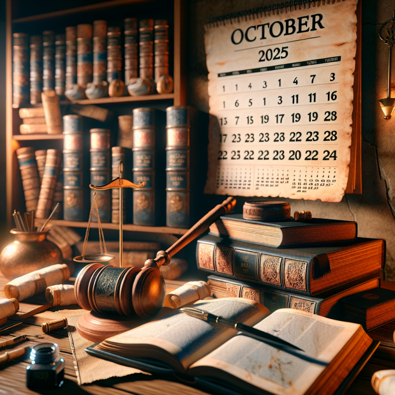 Illustration of Veille jurisprudentielle Octobre 2025