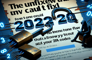 Illustration of Une faille que personne ne veut réparer permet de voler vos codes 2FA | Le site de Korben