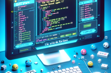 Illustration of GitType - Le jeu qui vous fait retaper votre propre code (pour redevenir bon !!) | Le site de Korben