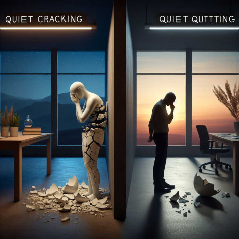 Illustration of Le “quiet cracking” : pire que le “quiet quitting” ?
