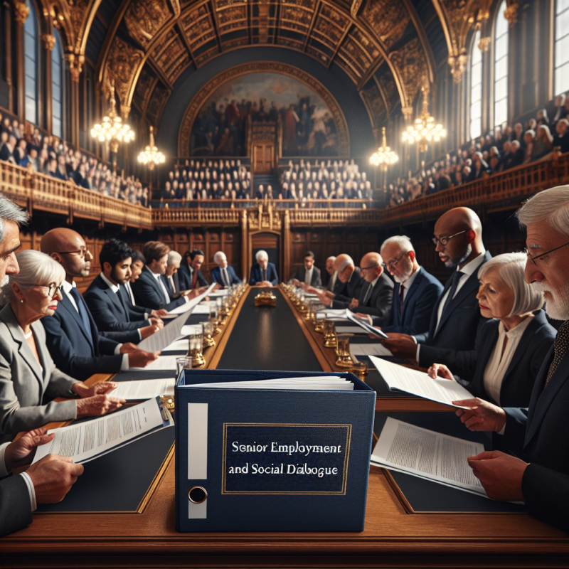 Illustration of L’Assemblée nationale a définitivement adopté le projet de loi transposant les accords relatifs à l’emploi des seniors et au dialogue social - Centre Inffo