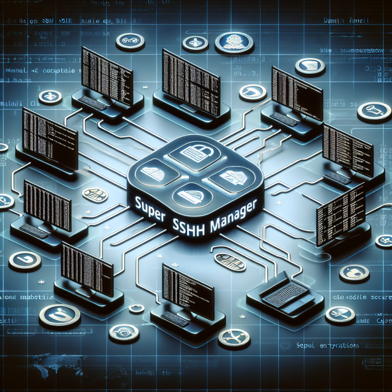Illustration of SSHM - Un super gestionnaire pour SSH | Le site de Korben