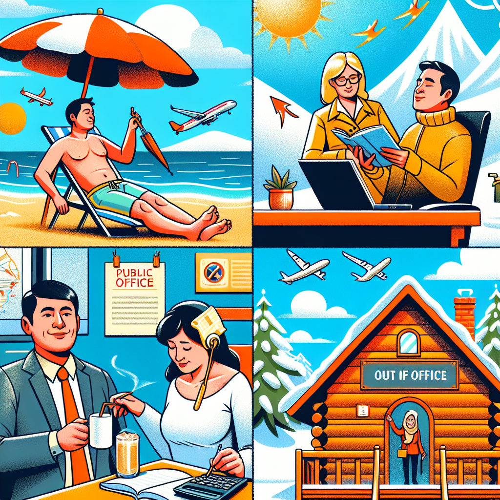Illustration of Les congés | Le portail de la fonction publique