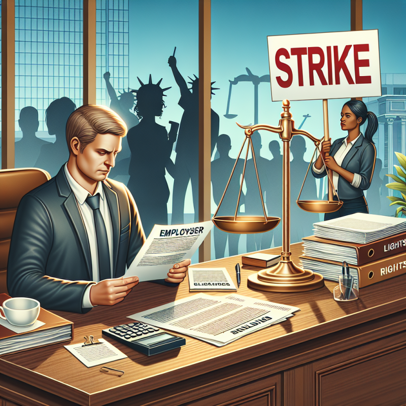 Illustration of Grève : quels sont les droits et obligations de l’employeur ?