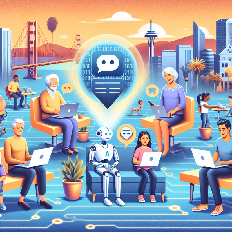 Illustration of La Californie devient le premier État à réglementer les chatbots compagnons IA