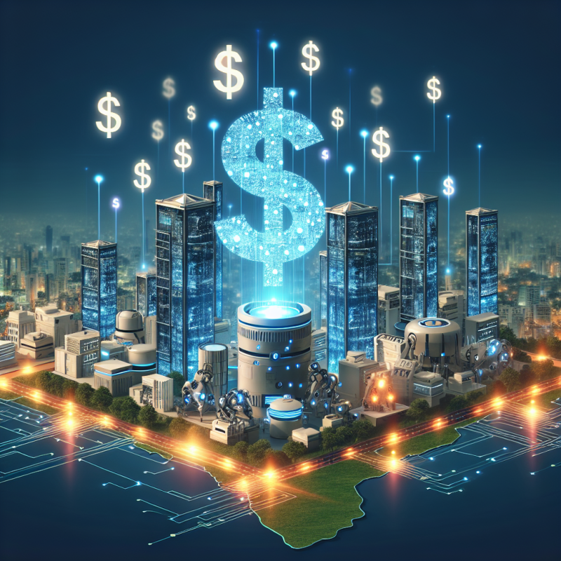 Illustration of Google va investir 15 milliards de dollars dans un hub d'infrastructure AI en Inde