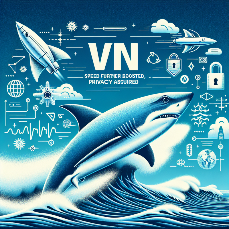 Illustration of Surfshark VPN - Vitesse encore boostée, vie privée assurée | Le site de Korben