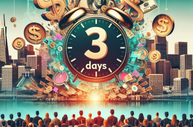 Illustration of Compte à rebours des économies sur les billets — il ne reste que 3 jours avant que TechCrunch Disrupt 2025 transforme San Francisco en ville des startups