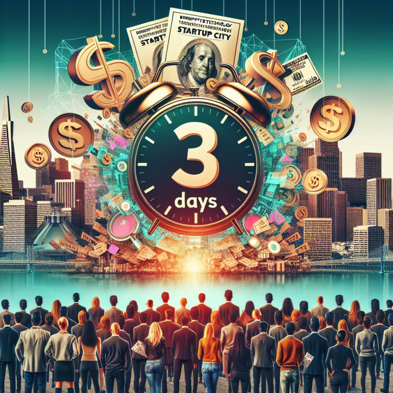 Illustration of Compte à rebours des économies sur les billets — il ne reste que 3 jours avant que TechCrunch Disrupt 2025 transforme San Francisco en ville des startups