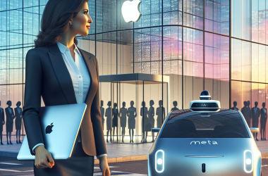 Illustration of Apple perd encore un dirigeant de l'IA au profit de Meta