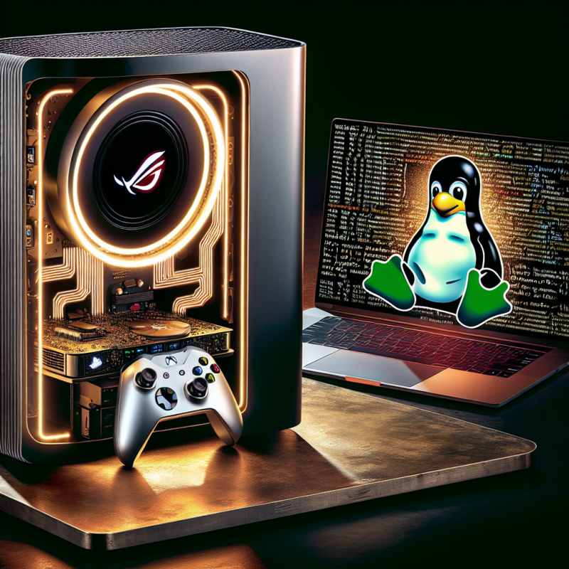 Illustration of ROG Xbox Ally - Pourquoi Linux c'est mieux que Windows ? | Le site de Korben