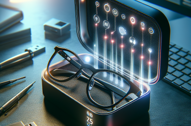 Illustration of Vous perdez parfois vos lunettes ? Cet étui à lunettes connecté est complètement indispensable | Le site de Korben