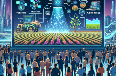 Illustration of Instacrops présentera son IA économe en eau et boostant les récoltes au TechCrunch Disrupt 2025