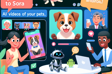 Illustration of Mise à jour de Sora : des vidéos AI de vos animaux de compagnie, de nouvelles fonctionnalités sociales, et bientôt, une version Android