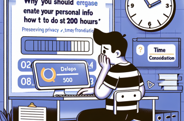 Illustration of Pourquoi vous devez supprimer vos infos perso (et comment faire sans y passer 200 heures) | Le site de Korben