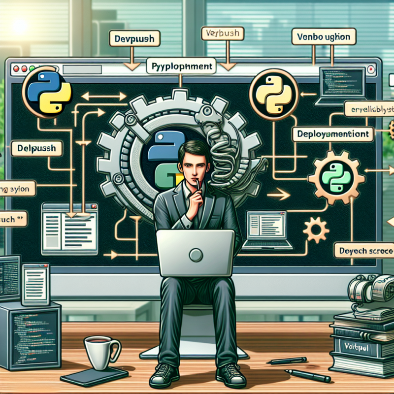 Illustration of DevPush - Déployez vos apps Python comme sur Vercel | Le site de Korben