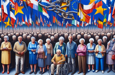 Illustration of "La démographie prend en otage les démocraties": le psychodrame des retraites ce n'est pas qu'en France, partout en Europe les peuples réclament ce qu'on leur a promis