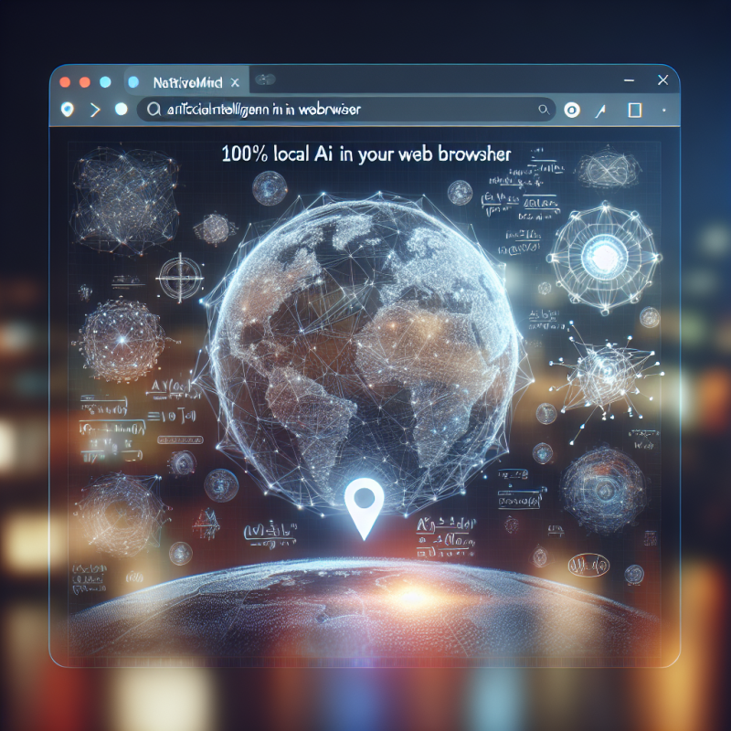 Illustration of Nativemind - IA 100% locale dans votre navigateur web | Le site de Korben