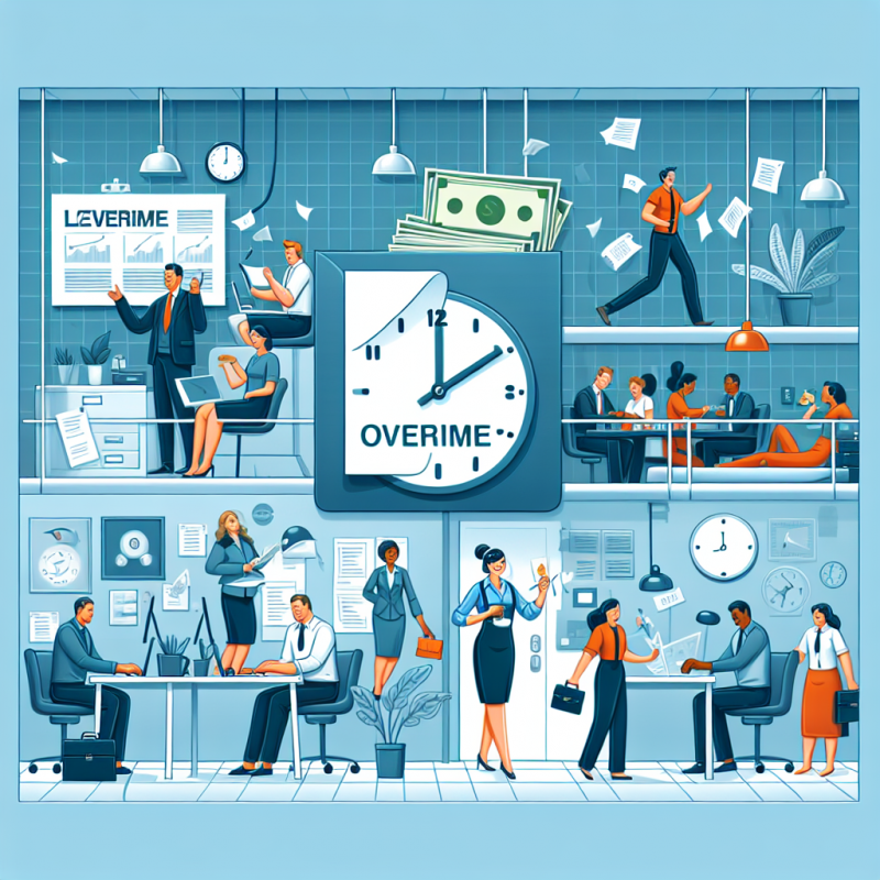 Illustration of Oui, il est possible de poser des congés et être payé... en heures supplémentaires