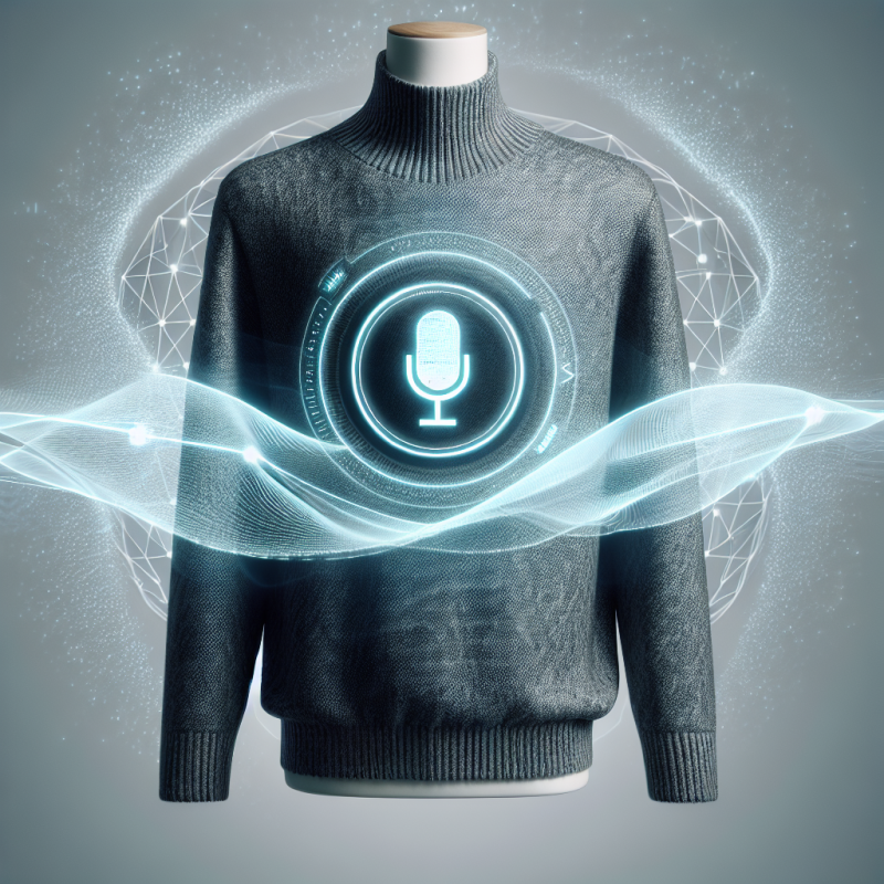 Illustration of Ce tissu intelligent transforme votre pull en assistant vocal | Le site de Korben