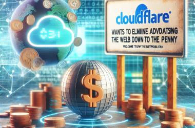 Illustration of Cloudflare veut tuer la pub - Bienvenue dans l'ère Net Dollar, le web au centime près