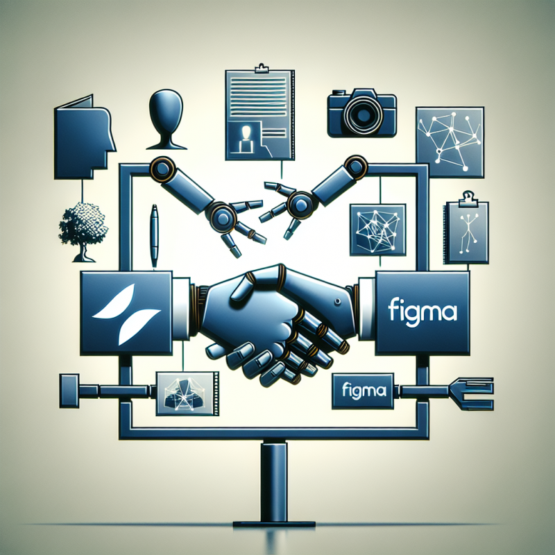 Illustration of Figma acquiert la société de génération de médias alimentée par l'IA Weavy