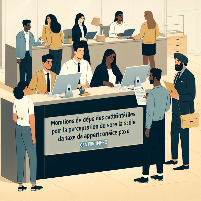 Illustration of Modalités de dépôt des candidatures pour la perception du solde de la taxe d'apprentissage - Centre Inffo