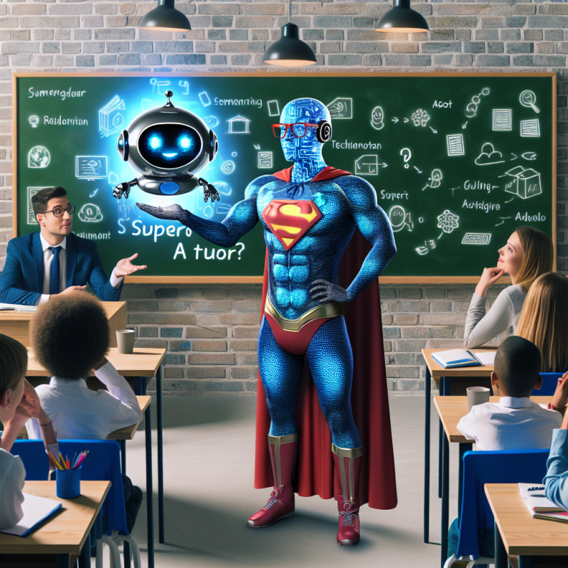Illustration of Super Teacher construit un tuteur IA pour les écoles élémentaires — à découvrir à Disrupt 2025